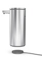Simplehuman dozownik bezdotykowy z pojemnikiem na gąbkę Sensor Pump 414 ml szary ST1077