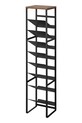 Yamazaki stojak na butelki z blatem Tower 88,5 cm czarny 1492