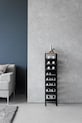 Yamazaki suport pentru sticle cu capac Tower 88,5 cm 1492 negru AA00