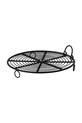Bloomingville podstawka pod gorące naczynia Sammy 16 x 2 cm czarny 82058026