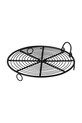 Bloomingville podstawka pod gorące naczynia Sammy 16 x 2 cm 82058026 czarny AA00