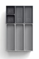 Kuchnia i bar Joseph Joseph organizer do szuflad Drawer Blox 44 x 26,5 cm 85199 szary