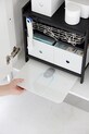 Kuchnia i bar Yamazaki organizer pod zlew Tower 33 x 41,5 x 34,5 cm 2012. czarny