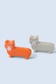 Комплект за сол и черен пипер Fluid Market 5,5 x 8,5 x 2,5 cm многоцветен AASAAPECAT