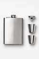 Kuchnia i bar Printworks zestaw akcesoriów do alkoholu Hip Flask 19,5 x 18 cm 4 elementy PW00774 granatowy