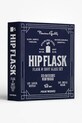 Printworks zestaw akcesoriów do alkoholu Hip Flask 19,5 x 18 cm 4 elementy granatowy PW00774