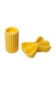 DOIY solniczka i pieprzniczka z ceramiki żółty DYSPEDVFR