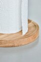 Kuchyňa a bar House Doctor úchyt na papierové utierky z akáciového dreva 33 x 14 cm 206660008 hnedá