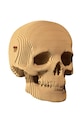 Cartonic puzzle 3d Skull 11,7x10,1x16,6 cm CARTSKUL beżowy AA00