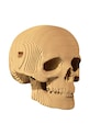 Lifestyle Cartonic puzzle 3d Skull 11,7x10,1x16,6 cm CARTSKUL beżowy