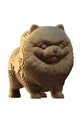 Cartonic puzzle 3d Pomeranian 16 x 14 x 10 cm CARTSPITS beżowy AA00