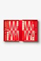 Lifestyle Printworks gra planszowa Art of Backgammon 30,5 x 22 cm PW00756 czerwony