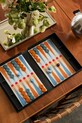 Printworks gra planszowa Art of Backgammon 30,5 x 22 cm PW00757 czerwony