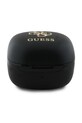 Ασύρματα in-ear ακουστικά Guess Iridescent 4G Printed Logo μαύρο GUTWSJ144ESK