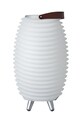 Lifestyle LED lampa s reproduktorem a úložným prostorem Kooduu Synergy 35 Stereo 2.0 KO05.0104LS0 bílá