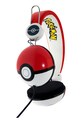 Lifestyle OTL căști on-ear pentru copii x Pokemon PK0445 rosu