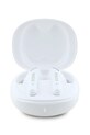 Лайфстайл Бездротові навушники Guess Flat Classic Logo Electroplated GUTWST7FCEEH білий