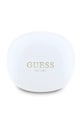 Guess vezeték nélküli fülhallgató Flat Classic Logo Electroplated GUTWST7FCEEH fehér