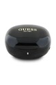 Бездротові навушники Guess Flat Classic Logo Electroplated чорний GUTWST7FCEEK