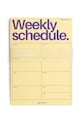 Εβδομαδιαίο ημερολόγιο Helio Ferretti 21 x 29,7 cm κίτρινο 122561