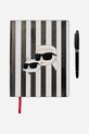 Karl Lagerfeld jegyzetfüzet és toll Ikon A1W42016 többszínű AA00