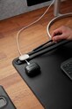 Orbitkey podkładka na biurko Black L 89,6 x 42,3 x 0,5 cm DKMT.LG1.BKBK