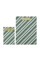 House Doctor podkładka do pisania HDClip 24 x 32 cm 2-pack zielony 202741289