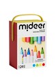 Смываемые маркеры с двойным кончиком Mideer 24 шт. мультиколор MD4309
