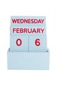 Helio Ferretti calendar de birou 10 x 4 x 12,2 cm albastru 122763