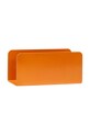 Hübsch gazetnik ścienny 15 x 7 x 7 cm pomarańczowy 991905