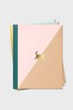 Luckies of London notatnik 3-pack multicolor GW.NOTEBKCAT1