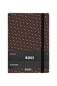 BOSS notatnik Monogram A5 brązowy HNH412XL