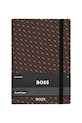 BOSS notatnik Monogram A5 brązowy HNH412XL