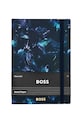 BOSS notatnik Tie-dye Flower A5 niebieski HNH418NL