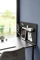 Lifestyle Yamazaki tablica magnetyczna Tower 58 x 4.8 x 41.7 - 45.5 cm 10067 czarny
