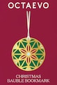Octaevo zakładka do książek Christmas Bauble 5 x 10 cm żółty OBMCB1.25