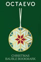 Octaevo zakładka do książek Christmas Bauble 5 x 10 cm żółty OBMCB2.25