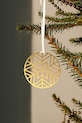 Octaevo zakładka do książek Christmas Bauble 5 x 10 cm OBMCB2.25 żółty