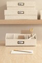 Bigso Box of Sweden organizer biurkowy Elisa 33 x 12,5 x 12,5 cm beżowy 2751N6068.99