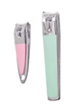 Кусачки для нігтів Danielle Beauty Pastel Nail Clipper Duo 2-pack