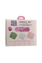 Набір засобів для очищення шкіри обличчя Erase Your Face Beauty Set барвистий EYF0013AST