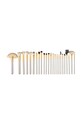 Set kistova za šminkanje Zoë Ayla Piece Professional Make-Up 24-pack 24.100.BE bež