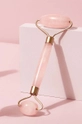 Zoë Ayla roller do masażu twarzy Luxurious Rose Quartz Mosiądz, Kwarc różowy