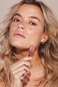 Ролик для масажу обличчя Zoë Ayla Luxurious Rose Quartz QUARTZ.ROLL рожевий