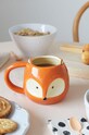 Кухня та бар Чашка Balvi Fox, 482 ml 26972 помаранчевий