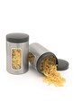 Kuchnia i bar Brabantia zestaw pojemników do przechowywania (3-pack) 335341 szary