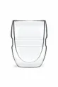 πολύχρωμο Vialli Design Σετ ποτηριών (2-pack) Unisex