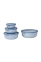 Mepal zestaw misek wielofunkcyjnych Cirqula 0,35/0,75/1,25/2,25L (4-pack) niebieski 106232015700