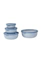 Mepal zestaw misek wielofunkcyjnych Cirqula 0,35/0,75/1,25/2,25L (4-pack) niebieski 106232015700