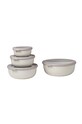 Mepal zestaw misek wielofunkcyjnych Cirqula 0,35/0,75/1,25/2,25L (4-pack) biały 106232032500